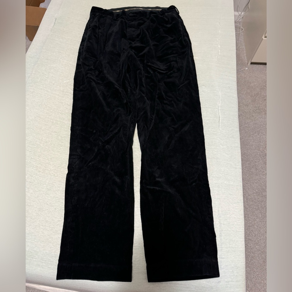 POLO Ralph Lauren Black Corduroy Pants